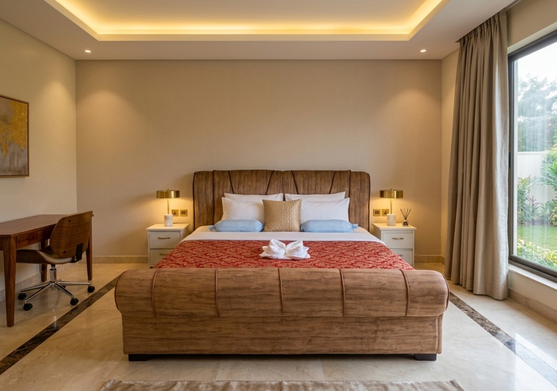 Executive Suite King Bed & Garden View