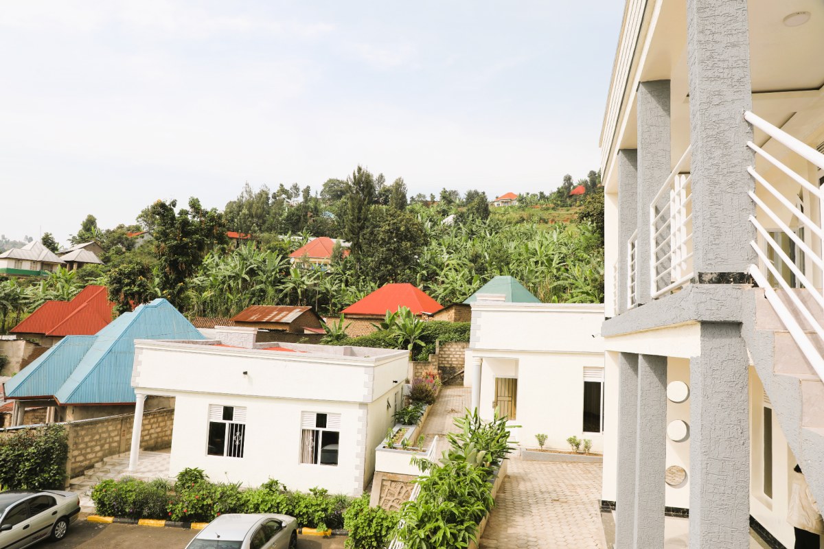 Lake Kivu Panoramic Hillside View